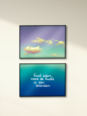 De lucht is van iedereen limited print